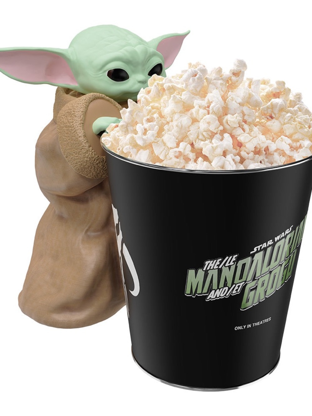 Star Wars Mandalorian & Grogu PopcornBucket - Green & Black
